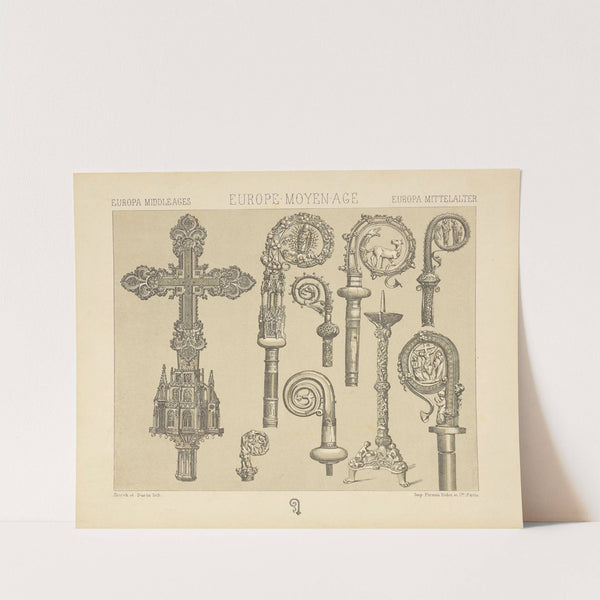 Objets religieux (1876-1888) by Auguste Racinet