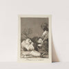 Obsequio á el maestro. (A gift for the master.) (1796-1797) by Francisco de Goya