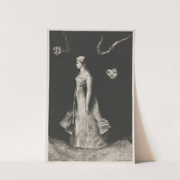 Obsession (1894) by Odilon Redon