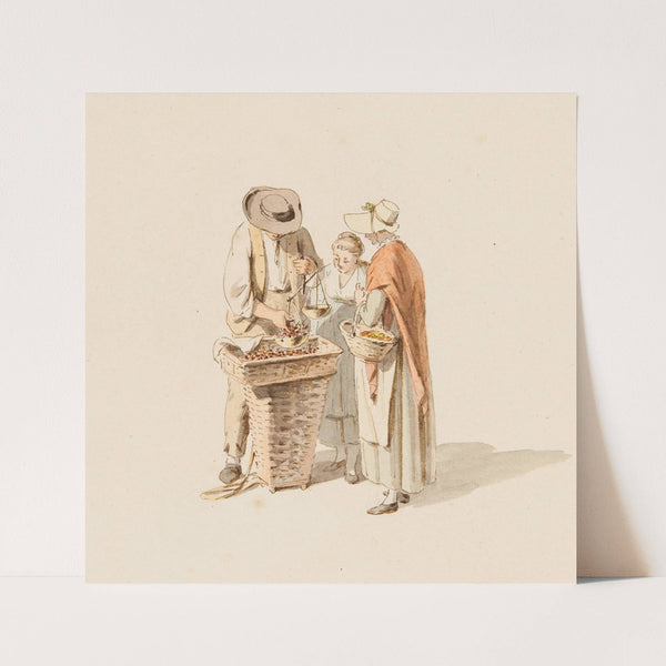 Obsthandel in Bern by Franz Niklaus König