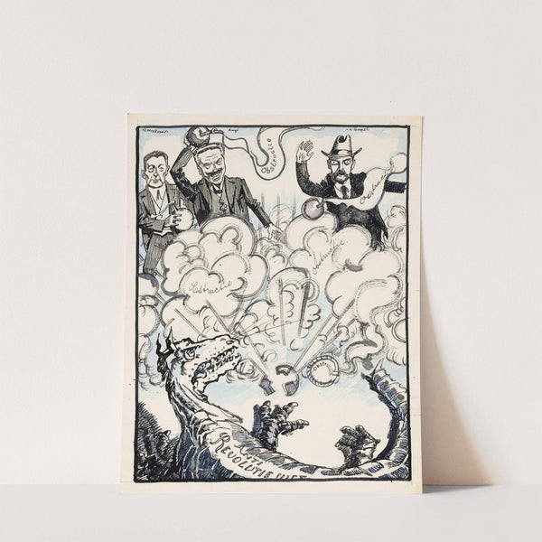 Obstructie tegen de anti-revolutie wet by Patricq Kroon