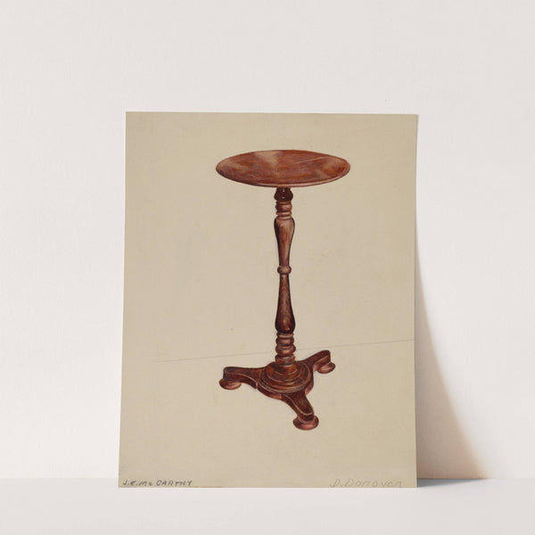 Occasional Table by McCarthy and Donald Donovan