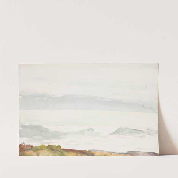 Ocean Seen from a Cliff, Prout's Neck, Maine by Winslow Homer