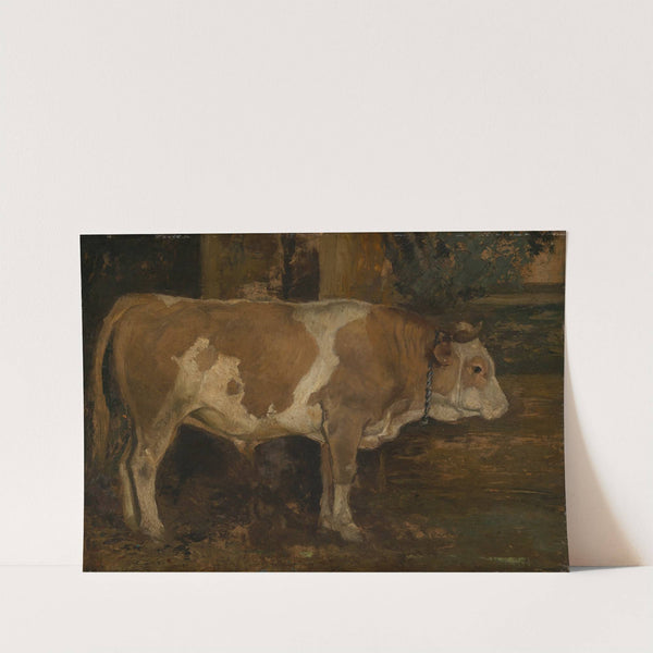 Ochse im Wald by Hans Thoma