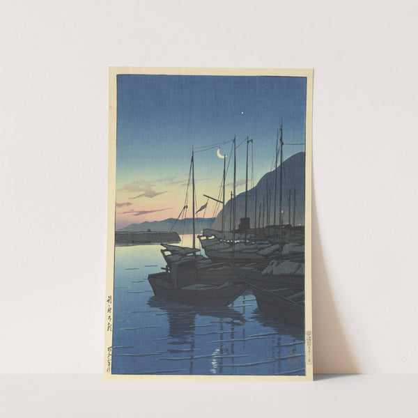 Ochtend in Beppu (1928) by Kawase Hasui