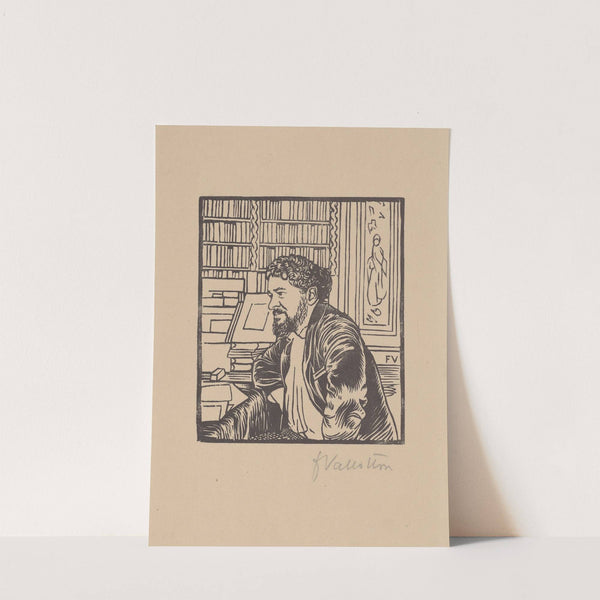 Octave Uzanne (1892) by Félix Vallotton