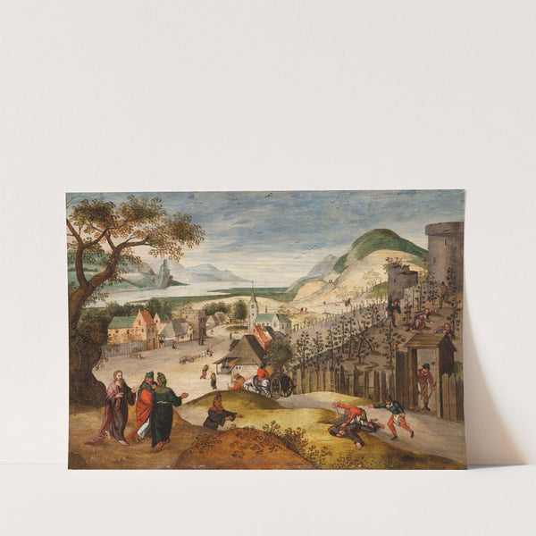 October – The Parable of the Vineyard (1611) by Abel Grimmer