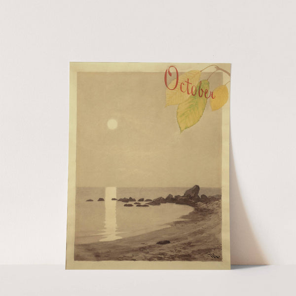 October by Theodor Kittelsen