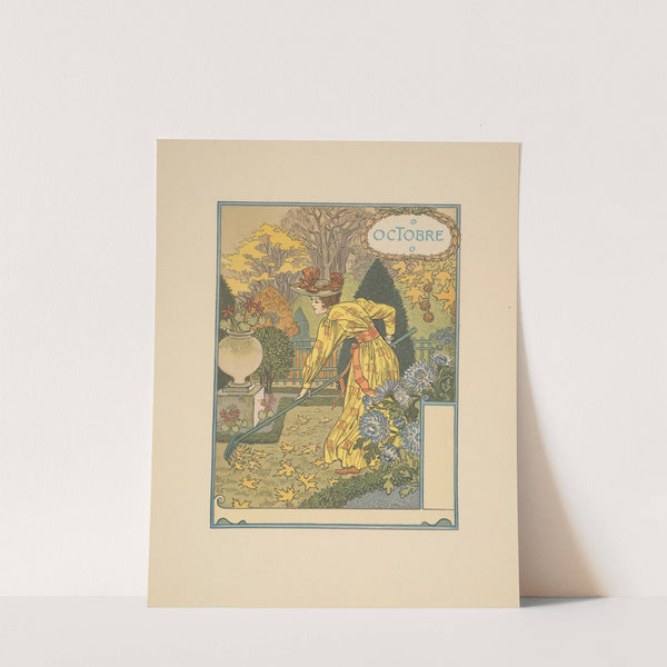 Octobre (1894-1896) by Eugène Grasset