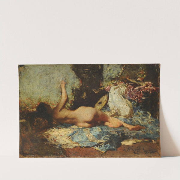 Odalisca by Mariano Fortuny Marsal