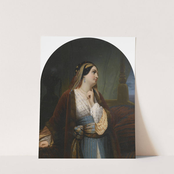 Odalisque by Ferdinand Max Bredt