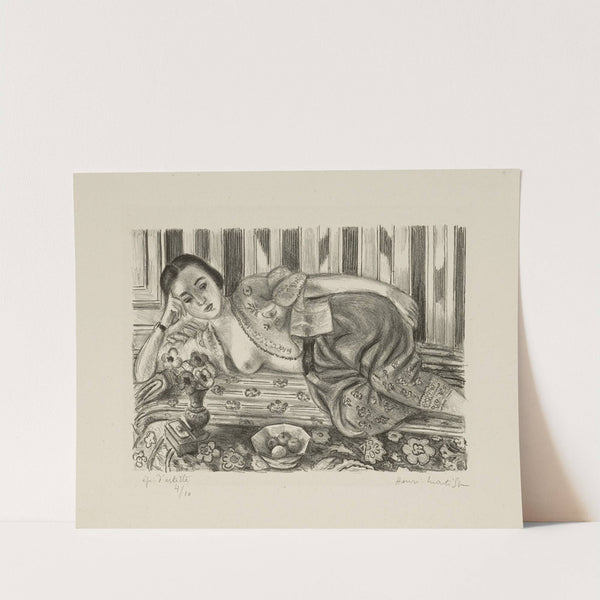 Odalisque à la culotte de satin rouge (1925) by Henri Matisse