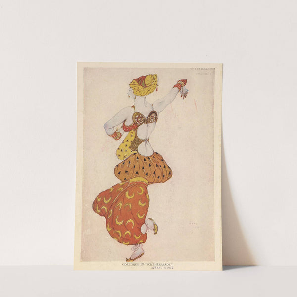 Odalisque in ‘Schéhérazade’ (1910 - 1916) by Léon Bakst