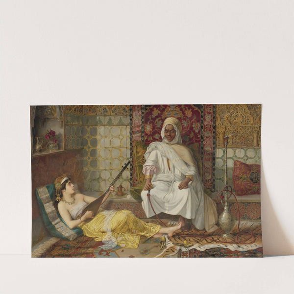 Odalisque Playing Music by Vincent Stiepevich