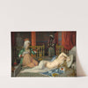 Odalisque, Slave, and Eunuch by Jean Auguste Dominique Ingres