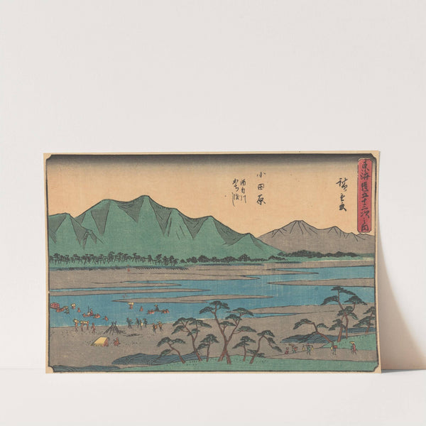 Odawara (ca. 1841–1842) by Andō Hiroshige