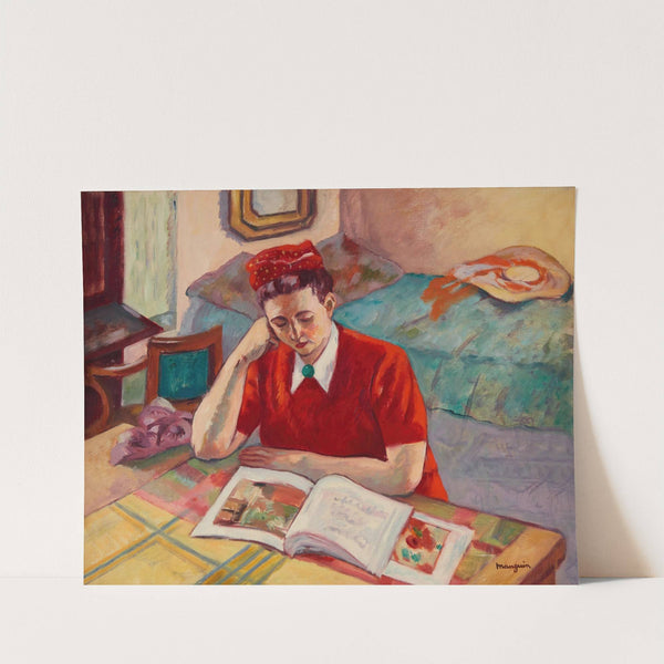 Odette au turban rouge by Henri Manguin