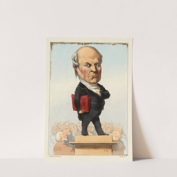 Odilon Barrot (1848-1849) by Honoré Daumier