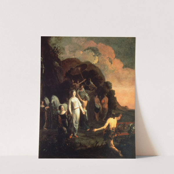 Odysseus and Nausicaa by Thomas de Keyser