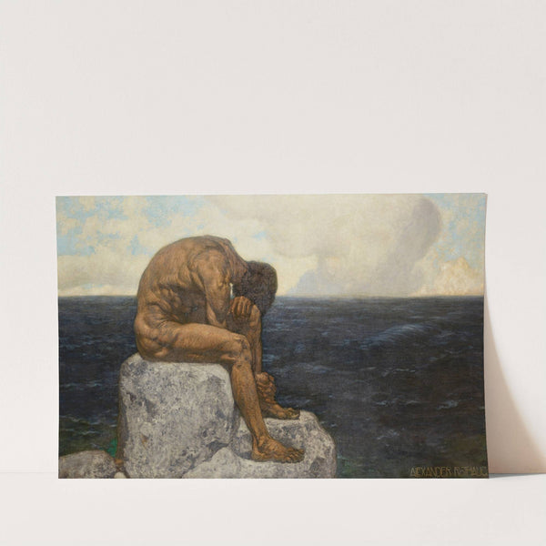 Odysseus (Sehnsucht nach der Heimat) (before 1924) by Alexander Rothaug