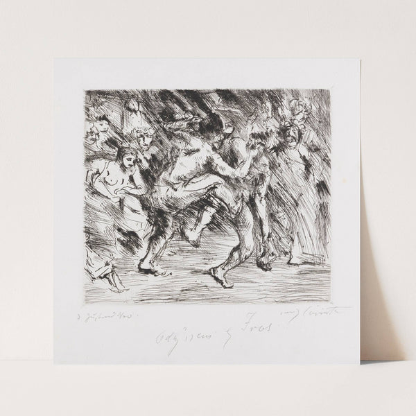 Odysseus und der Bettler (1921) by Lovis Corinth