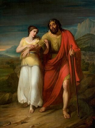 Oedipus and Antigone (1825)