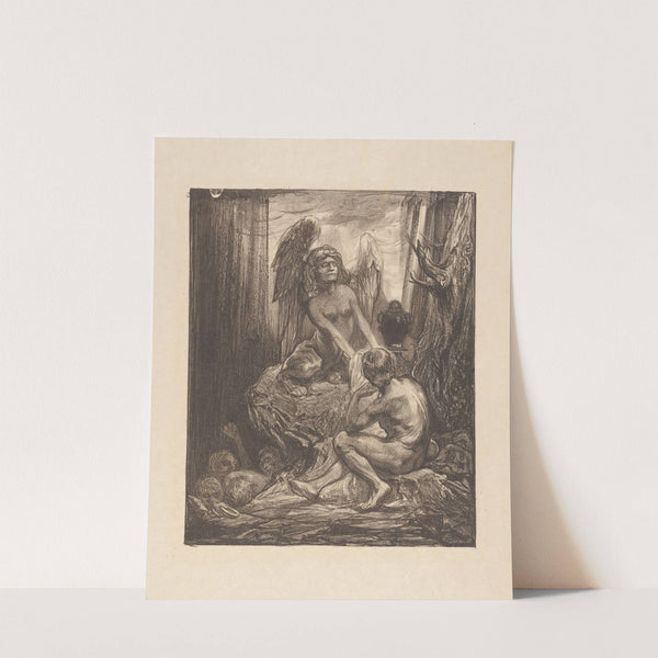 Oedipus en de sfinx 2 by Johannes Josephus Aarts