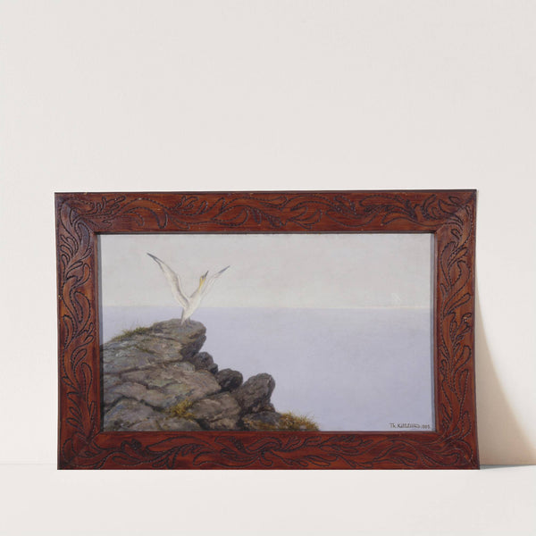 Oeus Harp by Theodor Kittelsen