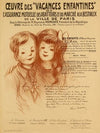 Oeuvre Des Vacances Enfantines De L’assurance Mutuelle Des Abattoirs Et Du Marche Aux Bestiaux De La Ville De Par (1918)