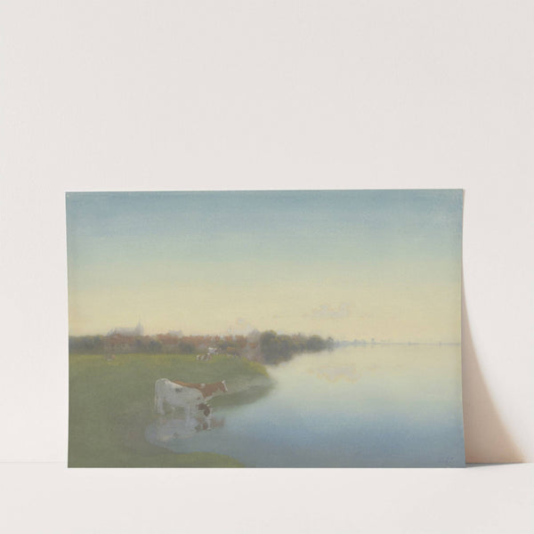 Oever van de IJssel bij Hattem by Jan Voerman