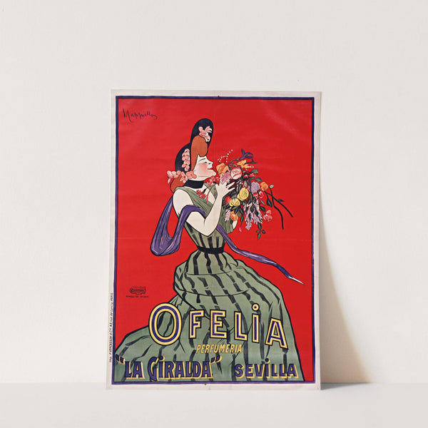 Ofelia, Perfumeria ‘La Giralda’, Sevilla (1906) by Leonetto Cappiello