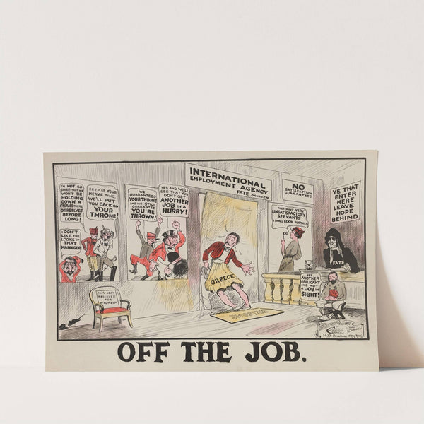 Out of the Frying Pan (1916) by Carey Cartoon Service