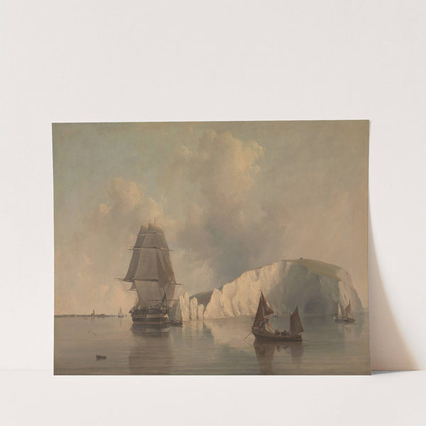 Off the Needles, Isle of Wight (1845) by Edward William Cooke