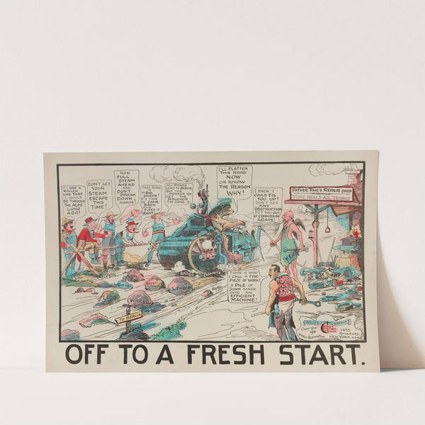 Outside the Open Door (1916) by Carey Cartoon Service