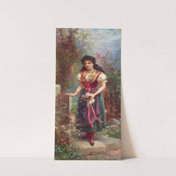 Off to Church by Hans Zatzka