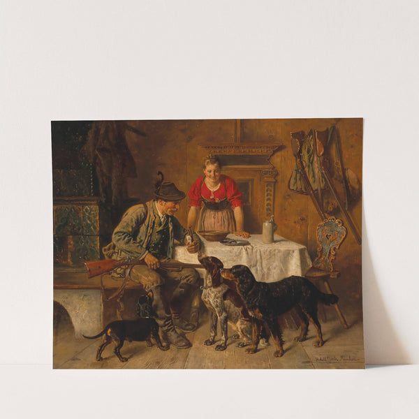 Off to the Hunt by Adolf Eberle