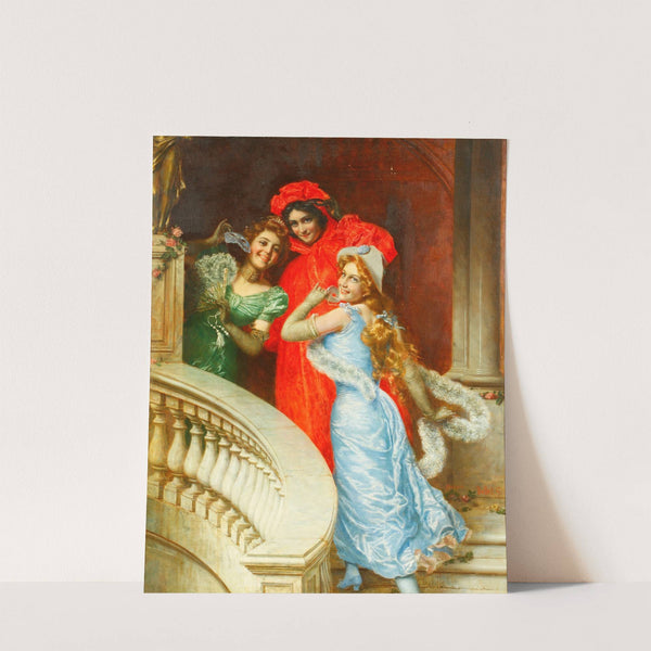 Off to the Masquerade by Gaetano Bellei