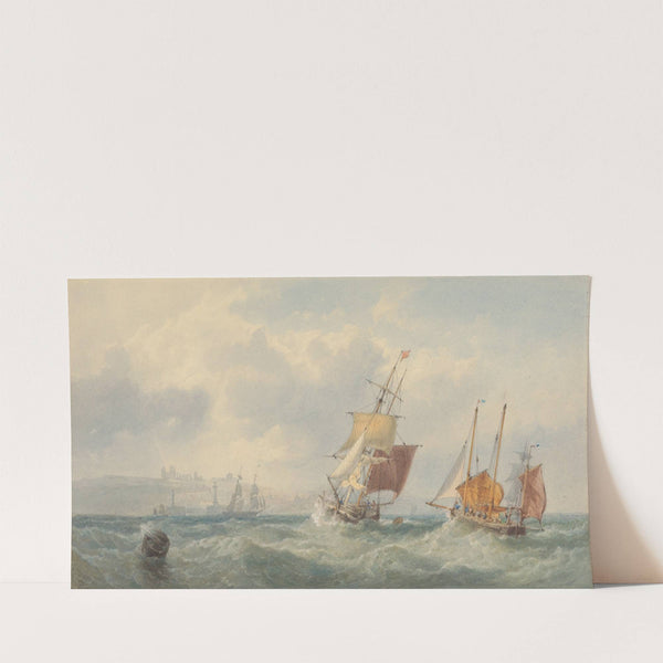 Off Whitby (1870) by Edward Duncan