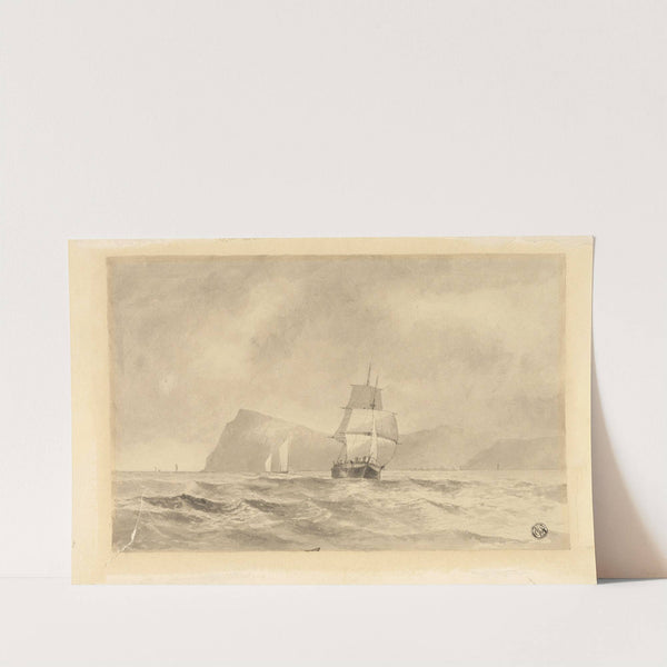 Off Whitby by Edward William Cooke