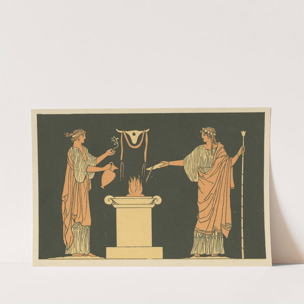 Offerings to the dead (1879) by John Flaxman