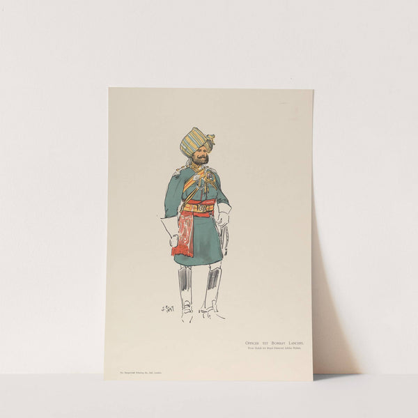 Officer 1st Bombay Lancers by John Charlton