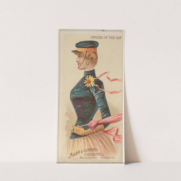 Officer of the Day (1888) by Allen & Ginter