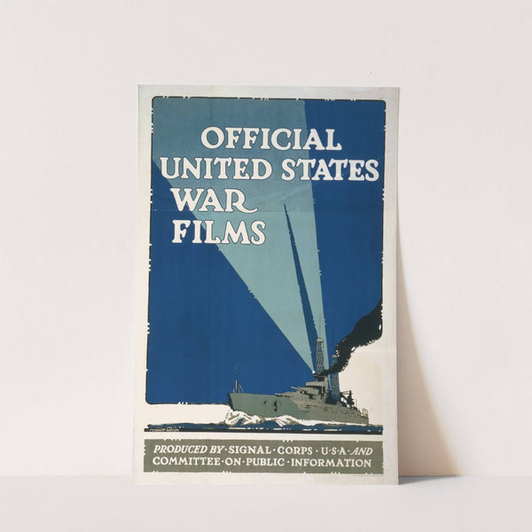 Official United States war films by Horace Devitt Welsh