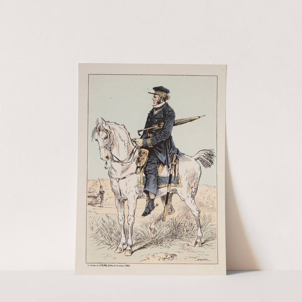 Officier de marine. (1871) by Draner