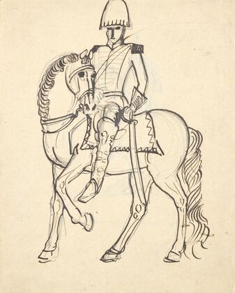Offizier zu Pferde (1915)