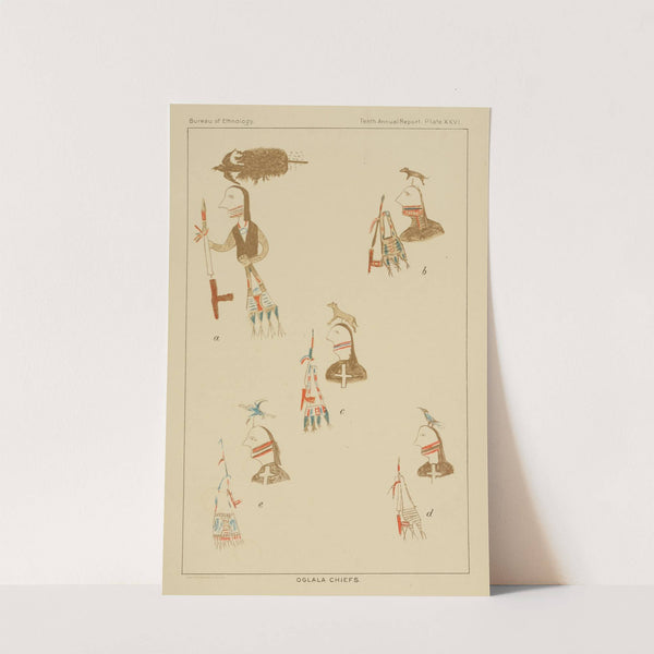 Oglala Chiefs (1894) by Garrick Mallery