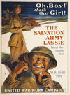Oh, boy! That’s the girl! The Salvation Army lassie–keep her on the job