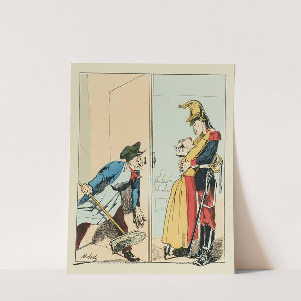 Oh cette phâme . il me la faut (1871) by Moloch (Alphonse Hector Colomb)