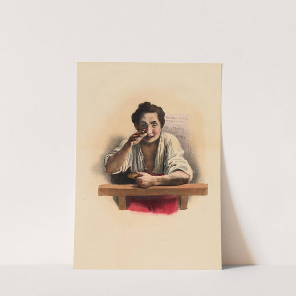 Oh Eh.titi, la Galette (1836) by Charles-Joseph Traviès de Villers