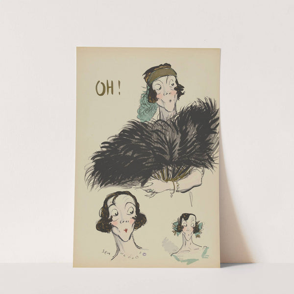 Oh ! (1923) by Georges Goursat (Sem)